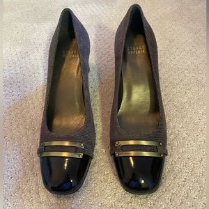 Stuart Weitzman Vintage Block Heel Pumps
